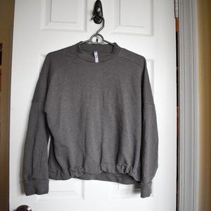 Fabletics Gray Mock Neck Sweatshirt Size XS